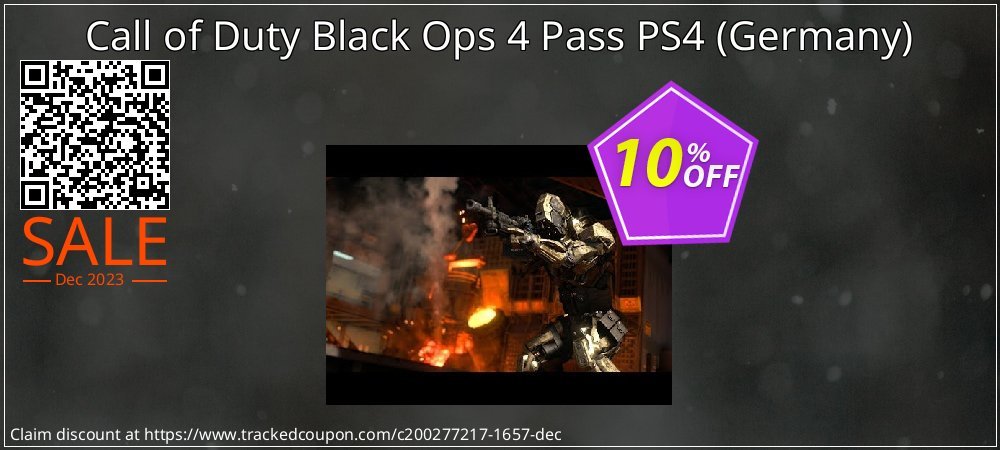Call of Duty Black Ops 4 Pass PS4 - Germany  coupon on April Fools Day discount