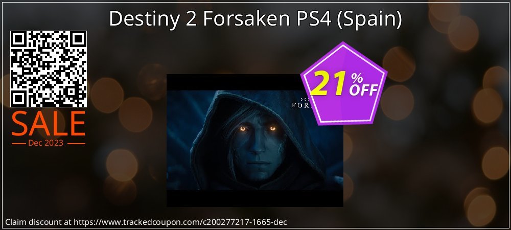 Destiny 2 Forsaken PS4 - Spain  coupon on World Backup Day offer