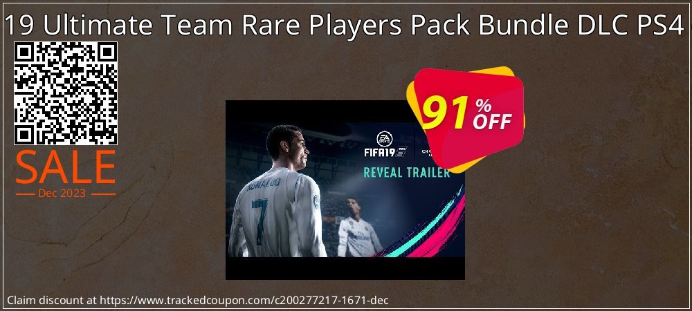 Fifa 19 Ultimate Team Rare Players Pack Bundle DLC PS4 - EU  coupon on World Party Day sales
