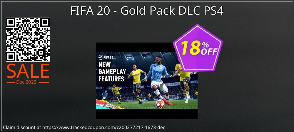 FIFA 20 - Gold Pack DLC PS4 coupon on Easter Day offer