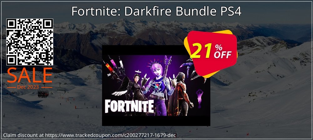 Fortnite: Darkfire Bundle PS4 coupon on Tell a Lie Day promotions