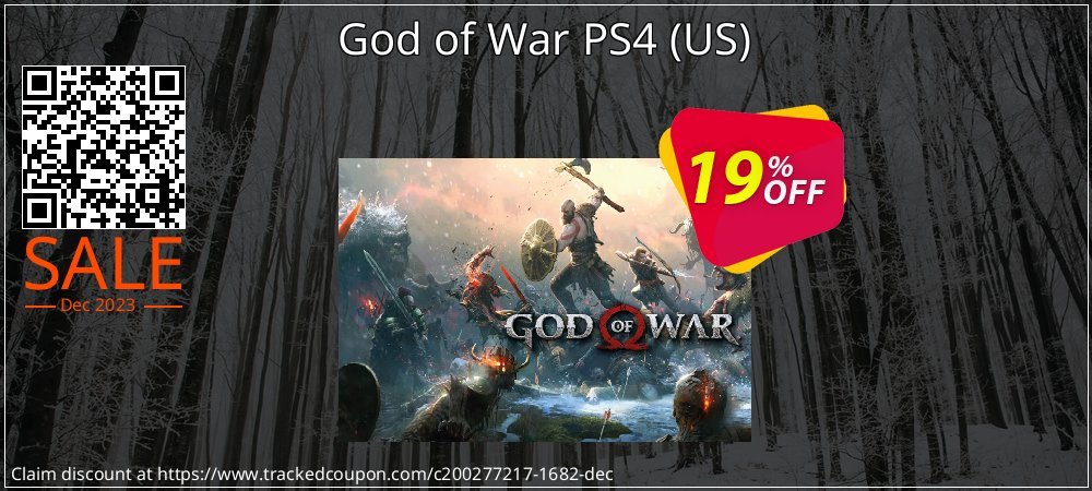 God of War PS4 - US  coupon on April Fools Day deals