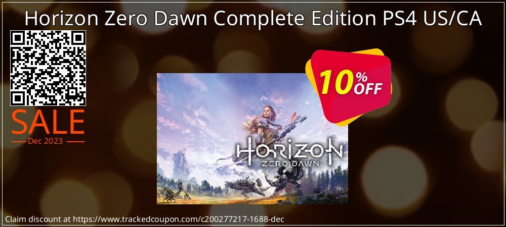 Horizon Zero Dawn Complete Edition PS4 US/CA coupon on Christmas & New Year discounts