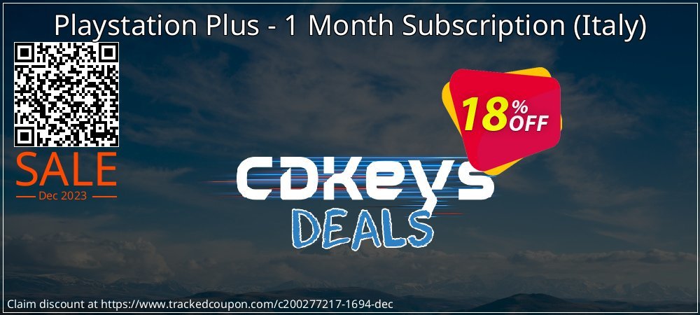 Playstation Plus - 1 Month Subscription - Italy  coupon on Tell a Lie Day offering sales