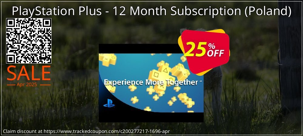 PlayStation Plus - 12 Month Subscription - Poland  coupon on World Party Day discounts