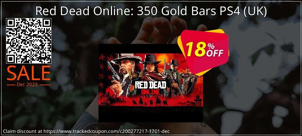 Red Dead Online: 350 Gold Bars PS4 - UK  coupon on National Loyalty Day offering discount