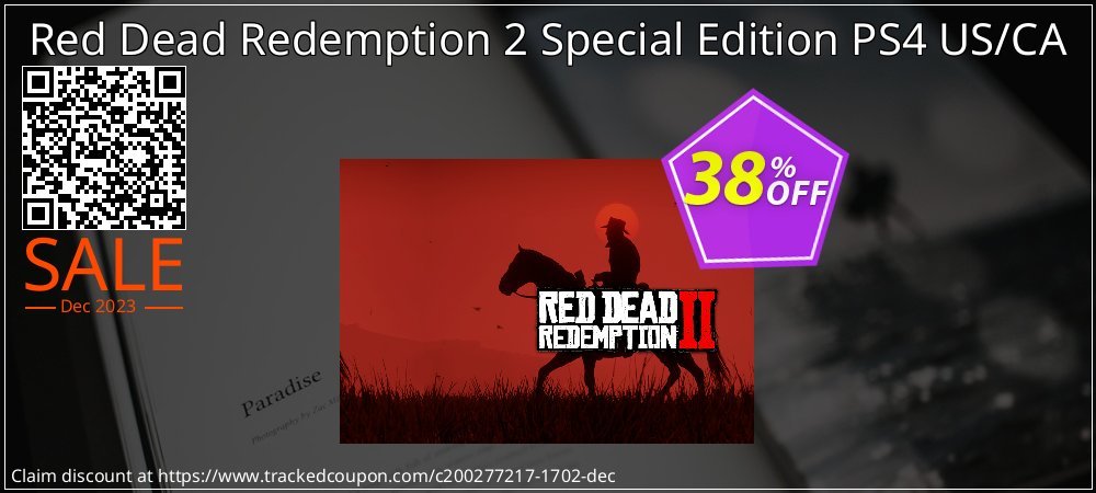 Red Dead Redemption 2 Special Edition PS4 US/CA coupon on Xmas Day discount