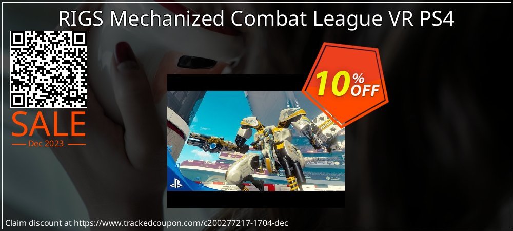 RIGS Mechanized Combat League VR PS4 coupon on National Smile Day discounts