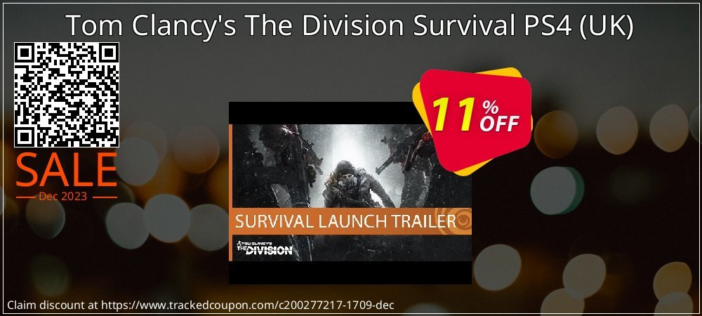 Tom Clancy's The Division Survival PS4 - UK  coupon on Tell a Lie Day offer