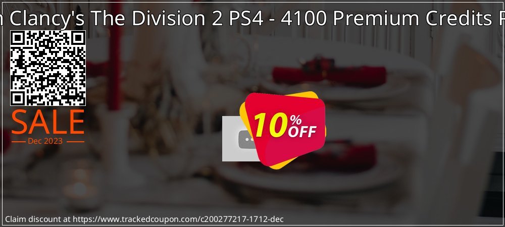 Tom Clancy's The Division 2 PS4 - 4100 Premium Credits Pack coupon on April Fools' Day offering sales
