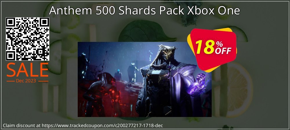 Anthem 500 Shards Pack Xbox One coupon on Easter Day offer