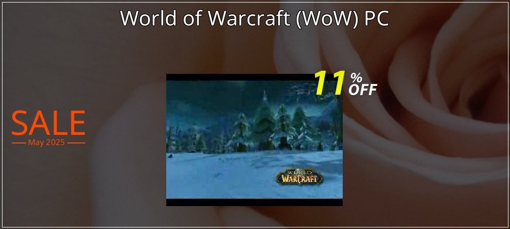 World of Warcraft - WoW PC coupon on Working Day offering sales