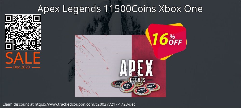 Apex Legends 11500Coins Xbox One coupon on Easter Day discounts