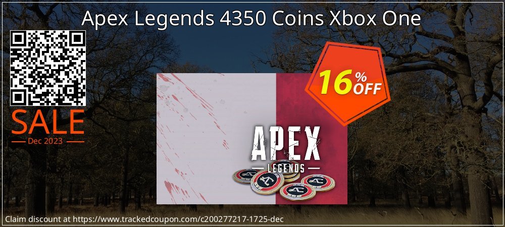 Apex Legends 4350 Coins Xbox One coupon on National Walking Day sales