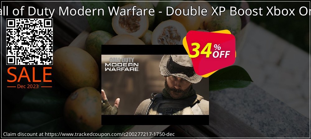 Call of Duty Modern Warfare - Double XP Boost Xbox One coupon on National Walking Day discounts