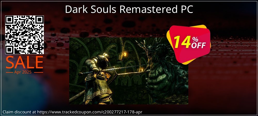 Dark Souls Remastered PC coupon on Easter Day deals