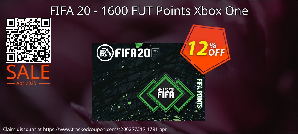 FIFA 20 - 1600 FUT Points Xbox One coupon on World Party Day offer