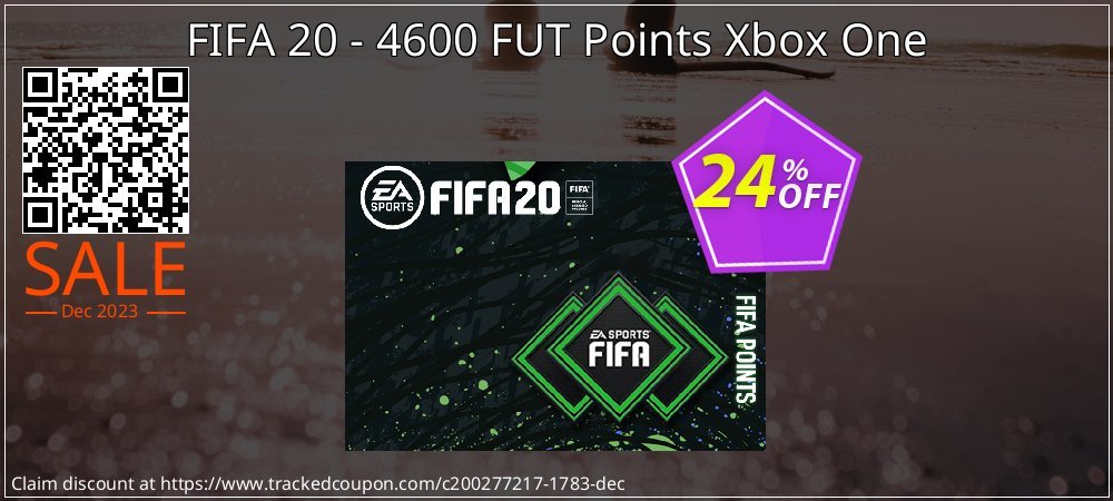 FIFA 20 - 4600 FUT Points Xbox One coupon on Easter Day offering discount