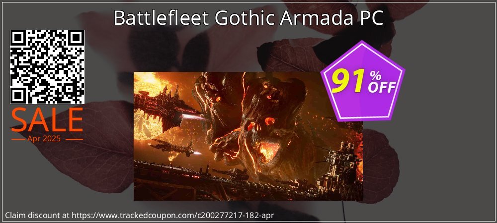 Battlefleet Gothic Armada PC coupon on April Fools' Day offering sales