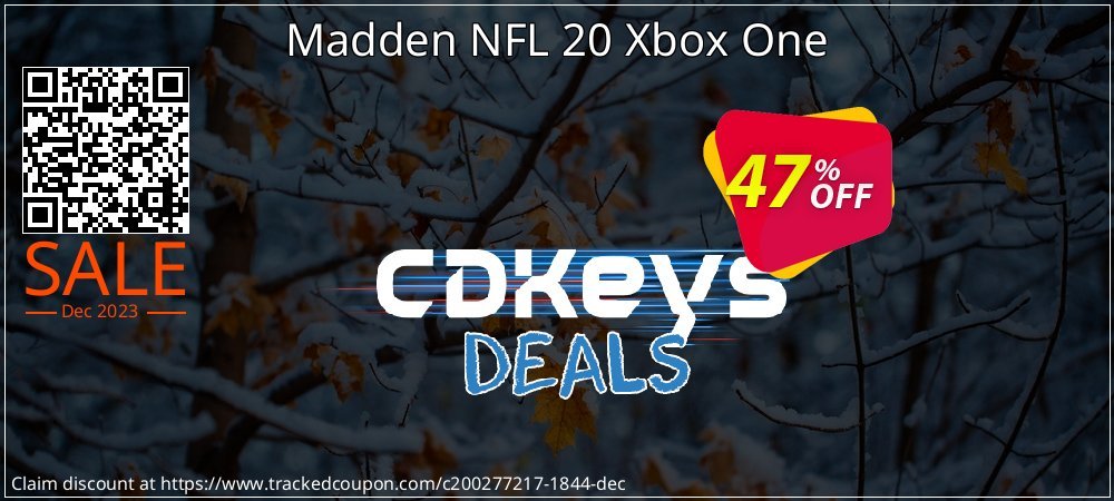 Madden NFL 20 Xbox One coupon on Tell a Lie Day offer