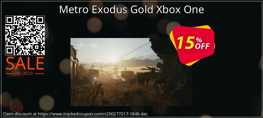 Metro Exodus Gold Xbox One coupon on World Whisky Day offering sales