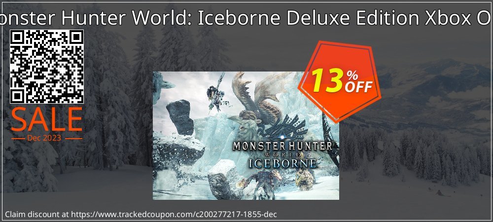 Monster Hunter World: Iceborne Deluxe Edition Xbox One coupon on National Walking Day offering discount