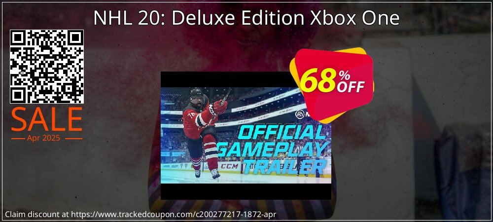 NHL 20: Deluxe Edition Xbox One coupon on April Fools' Day discount