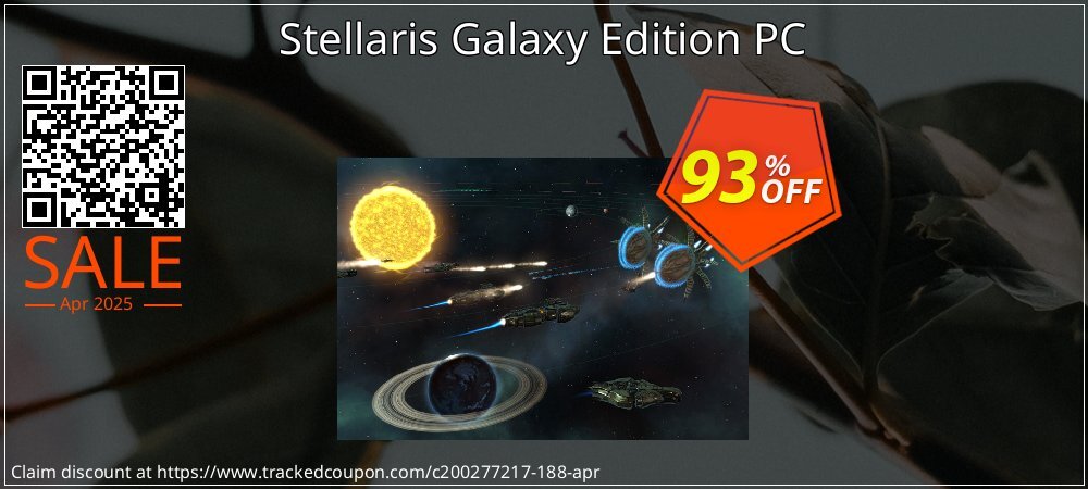 Stellaris Galaxy Edition PC coupon on Virtual Vacation Day deals