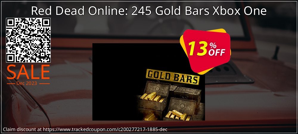 Red Dead Online: 245 Gold Bars Xbox One coupon on Mother Day promotions