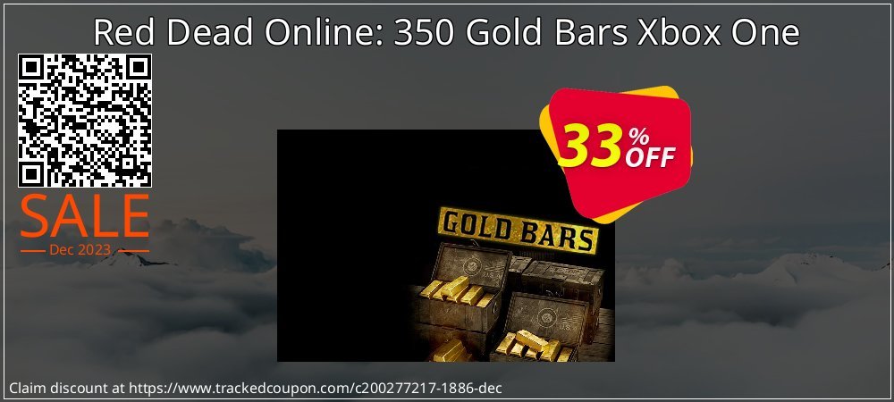 Red Dead Online: 350 Gold Bars Xbox One coupon on Palm Sunday discounts