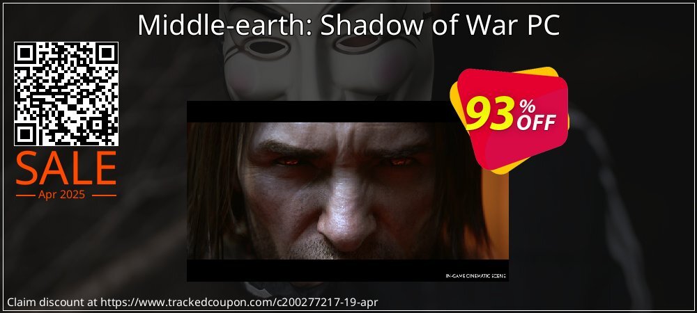 Middle-earth: Shadow of War PC coupon on World Password Day offering sales
