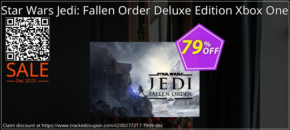 Star Wars Jedi: Fallen Order Deluxe Edition Xbox One coupon on Tell a Lie Day offering discount