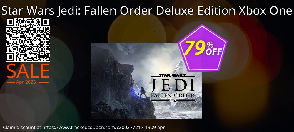 Star Wars Jedi: Fallen Order Deluxe Edition Xbox One coupon on Tell a Lie Day offering discount