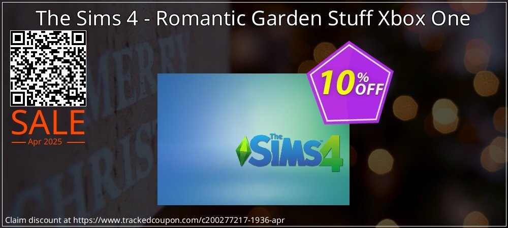 The Sims 4 - Romantic Garden Stuff Xbox One coupon on World Party Day offering discount