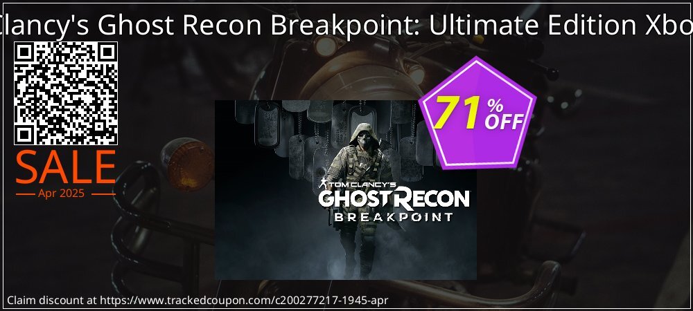 Tom Clancy's Ghost Recon Breakpoint: Ultimate Edition Xbox One coupon on National Walking Day offering discount