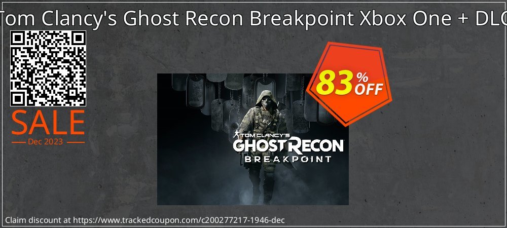 Tom Clancy's Ghost Recon Breakpoint Xbox One + DLC coupon on World Party Day offering sales