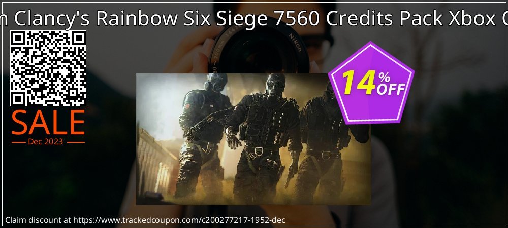 Tom Clancy's Rainbow Six Siege 7560 Credits Pack Xbox One coupon on April Fools' Day offer