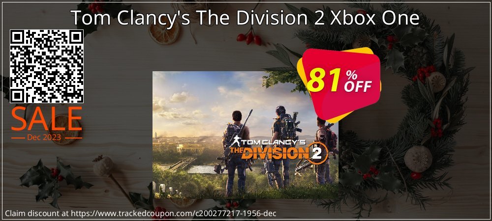 Tom Clancy's The Division 2 Xbox One coupon on World Party Day super sale