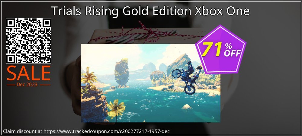 Trials Rising Gold Edition Xbox One coupon on April Fools' Day discounts