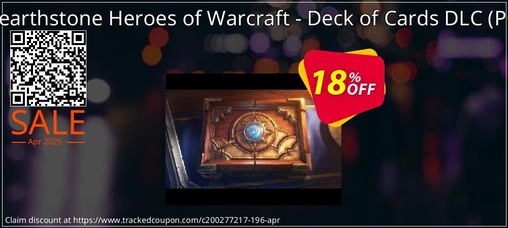 Hearthstone Heroes of Warcraft - Deck of Cards DLC - PC  coupon on World Party Day deals