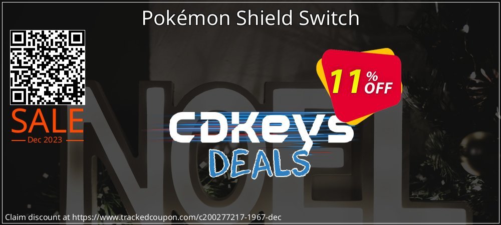 Pokémon Shield Switch coupon on April Fools' Day promotions