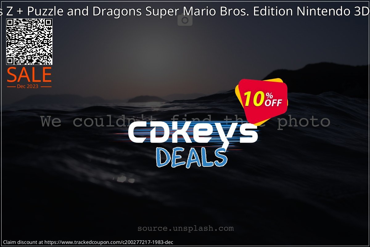 Puzzle and Dragons Z + Puzzle and Dragons Super Mario Bros. Edition Nintendo 3DS/2DS - Game Code coupon on Easter Day super sale