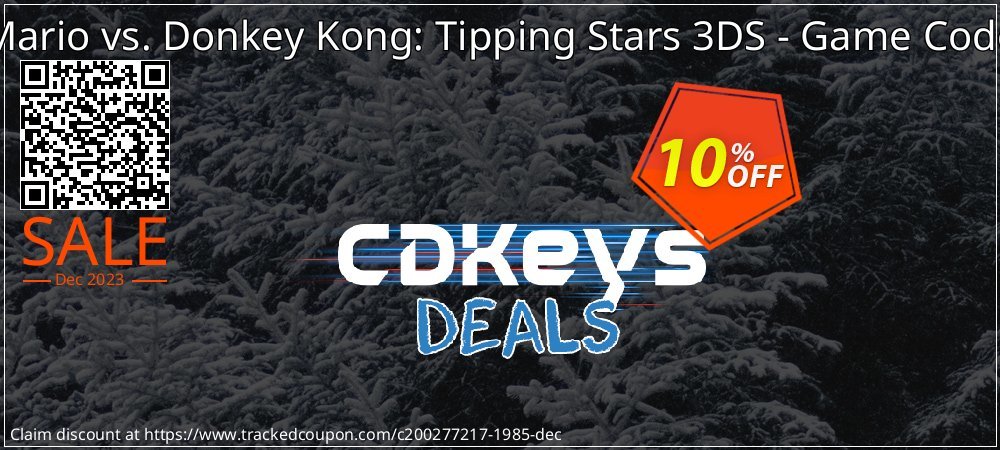 Mario vs. Donkey Kong: Tipping Stars 3DS - Game Code coupon on National Walking Day promotions