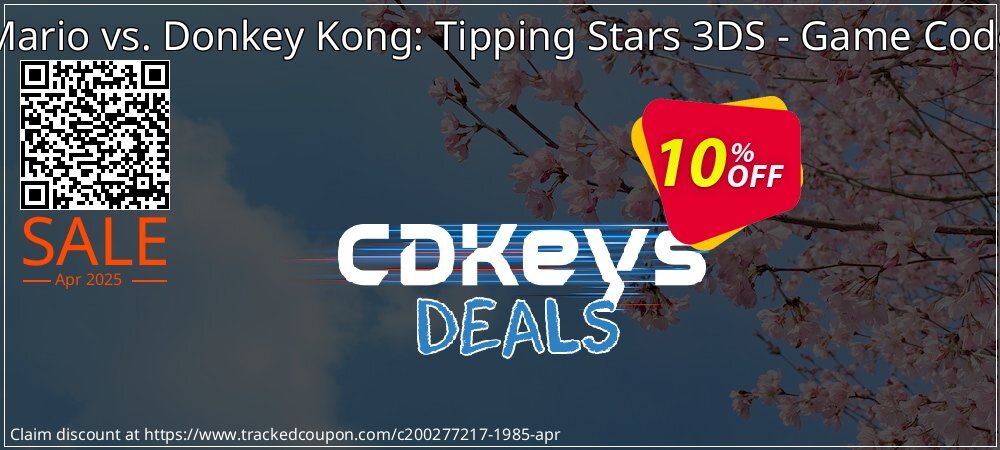 Mario vs. Donkey Kong: Tipping Stars 3DS - Game Code coupon on National Walking Day promotions