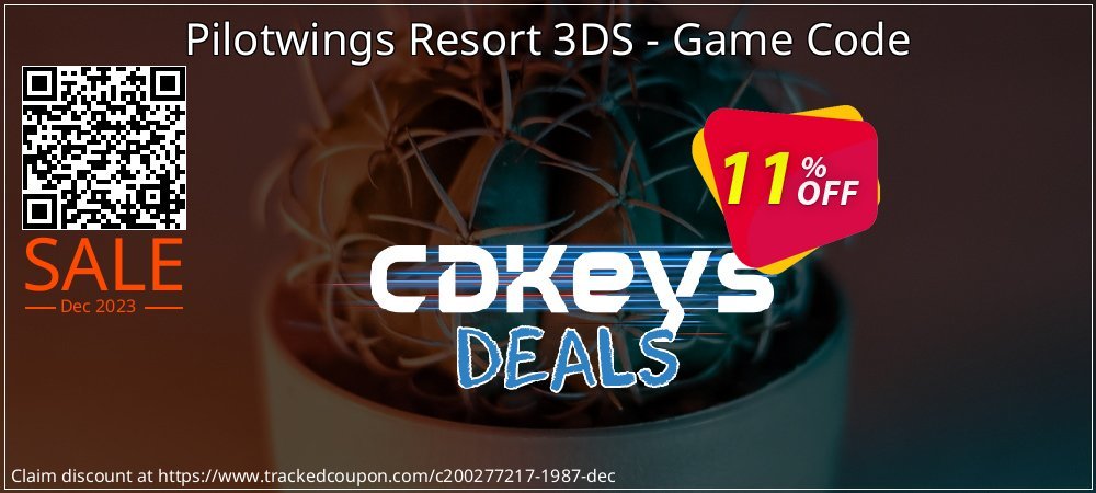 Pilotwings Resort 3DS - Game Code coupon on April Fools' Day deals