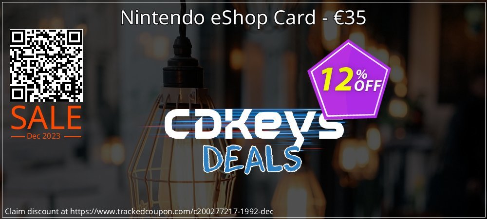 Nintendo eShop Card - €35 coupon on April Fools' Day super sale
