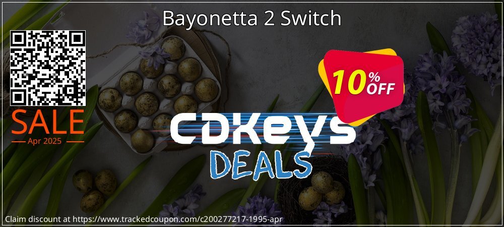 Bayonetta 2 Switch coupon on National Walking Day sales