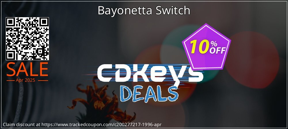 Bayonetta Switch coupon on World Party Day deals