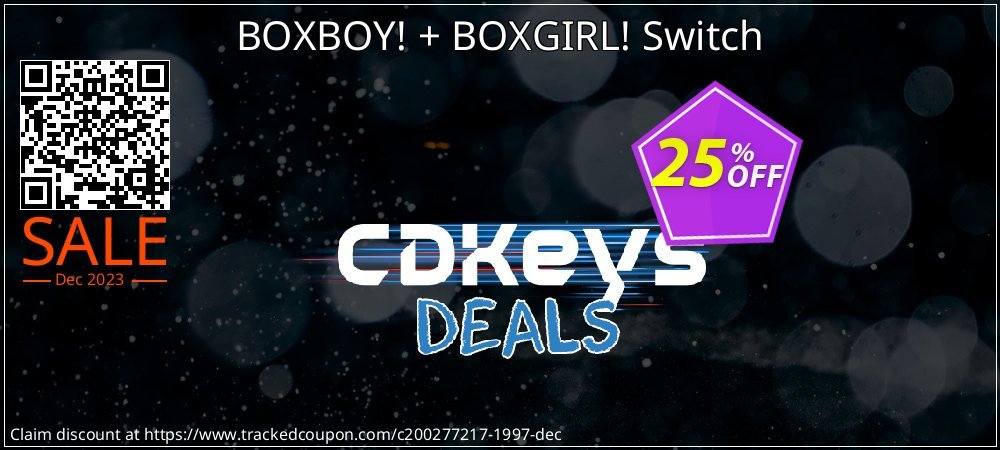 BOXBOY! + BOXGIRL! Switch coupon on April Fools' Day offer