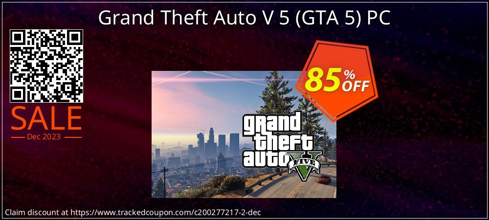 Grand Theft Auto V 5 - GTA 5 PC coupon on Working Day super sale